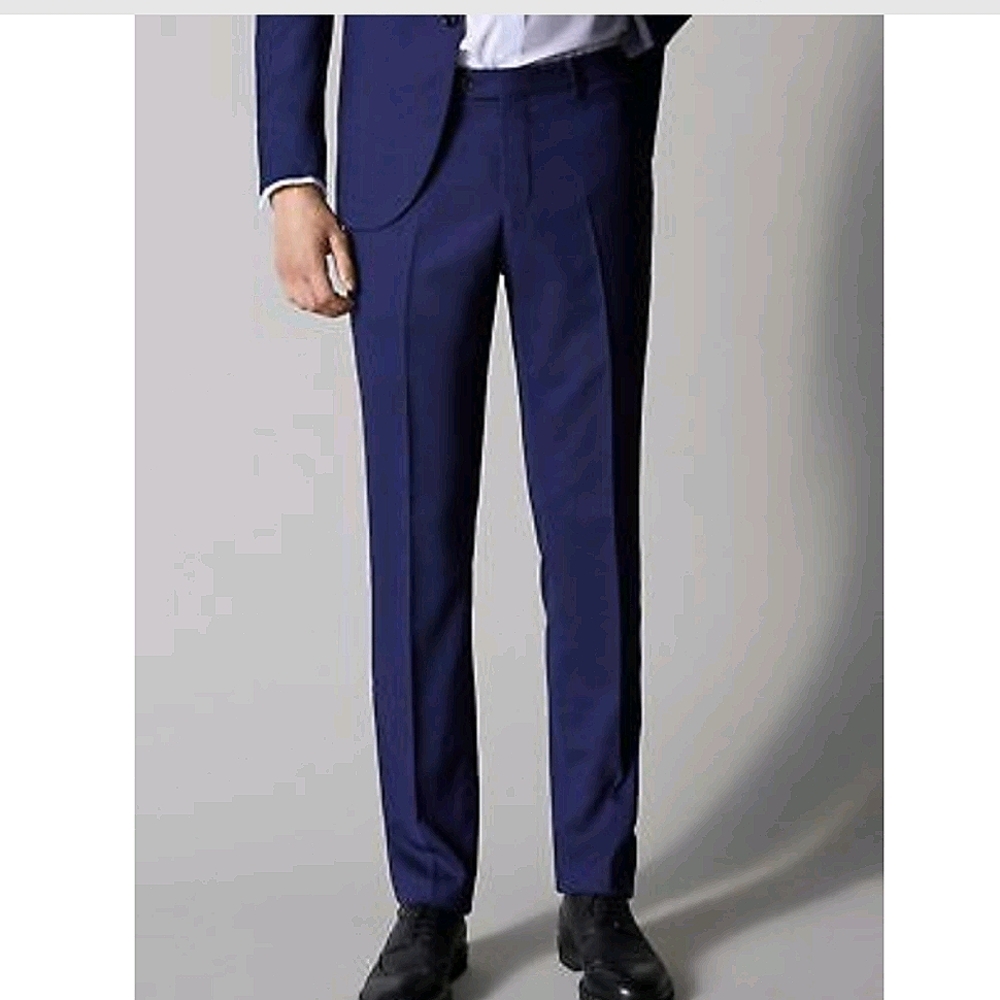 MASSIMO DUTTI - Extra Fine Wool Dress Pants